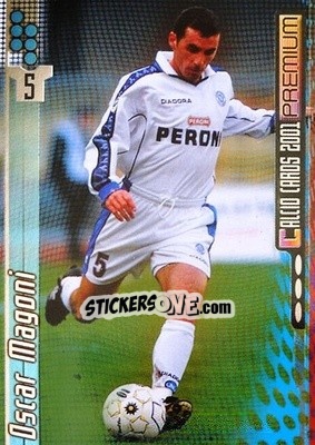 Figurina Oscar Magoni - Calcio Cards 2000-2001 Premium - Panini