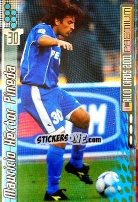 Sticker Mauricio Hector Pineda - Calcio Cards 2000-2001 Premium - Panini