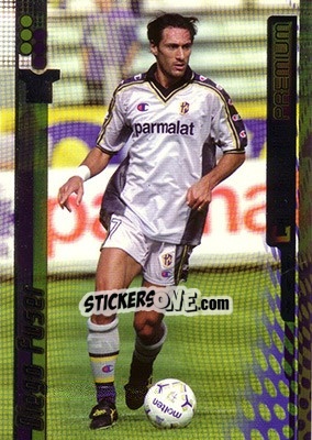 Sticker Diego Fuser - Calcio Cards 2000-2001 Premium - Panini