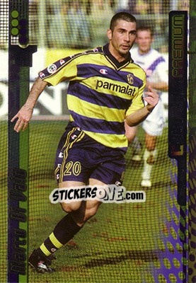 Sticker Marco Di Vaio - Calcio Cards 2000-2001 Premium - Panini