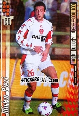 Figurina Mirko Pieri - Calcio Cards 2000-2001 Premium - Panini