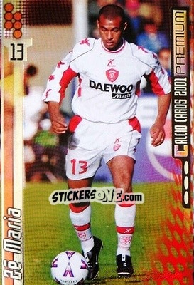 Sticker Ze Maria - Calcio Cards 2000-2001 Premium - Panini