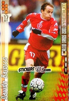 Sticker Davide Baiocco - Calcio Cards 2000-2001 Premium n. 139 - Panini