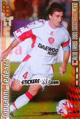 Sticker Giovanni Tedesco - Calcio Cards 2000-2001 Premium - Panini