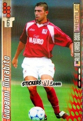 Sticker Giovanni Morabito - Calcio Cards 2000-2001 Premium n. 145 - Panini