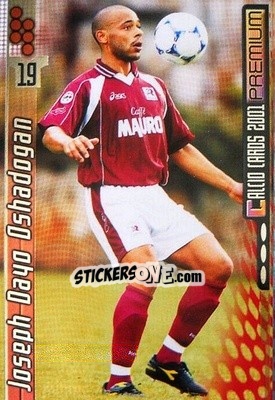 Figurina Joseph Dayo Oshadogan - Calcio Cards 2000-2001 Premium - Panini