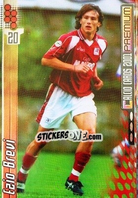 Sticker Ezio Brevi - Calcio Cards 2000-2001 Premium - Panini