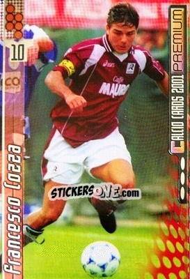 Sticker Francesco Cozza - Calcio Cards 2000-2001 Premium n. 150 - Panini