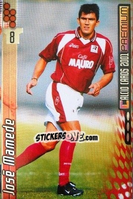 Sticker Jose Mamede - Calcio Cards 2000-2001 Premium n. 151 - Panini