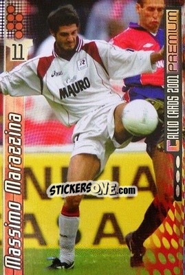Sticker Massimo Marazzina - Calcio Cards 2000-2001 Premium - Panini