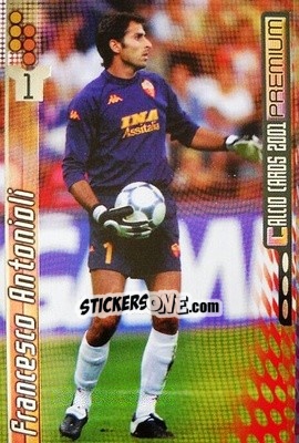 Sticker Francesco Antonioli - Calcio Cards 2000-2001 Premium n. 155 - Panini