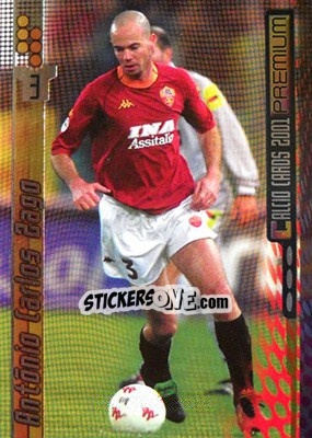 Sticker Antonio Carlos Zago - Calcio Cards 2000-2001 Premium - Panini