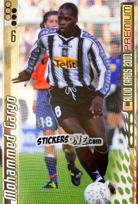 Sticker Mohammed Gargo - Calcio Cards 2000-2001 Premium - Panini
