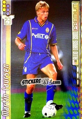 Sticker Martin Laursen - Calcio Cards 2000-2001 Premium n. 179 - Panini
