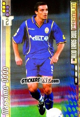 Sticker Massimo Oddo - Calcio Cards 2000-2001 Premium - Panini