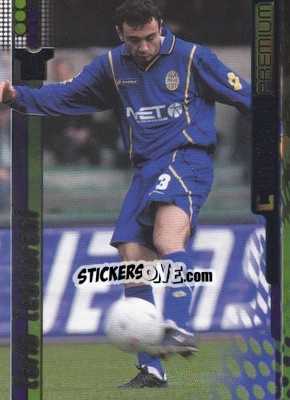 Sticker Carlo Teodorani - Calcio Cards 2000-2001 Premium n. 181 - Panini