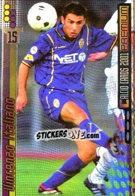 Sticker Vincenzo Italiano - Calcio Cards 2000-2001 Premium - Panini
