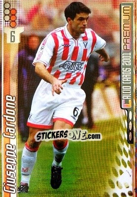 Sticker Giuseppe Cardone - Calcio Cards 2000-2001 Premium n. 189 - Panini
