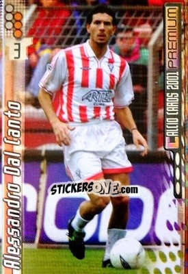Sticker Alessandro Dal Canto - Calcio Cards 2000-2001 Premium - Panini
