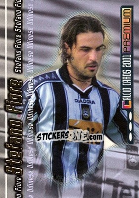 Sticker Stefano Fiore - Calcio Cards 2000-2001 Premium n. B4 - Panini
