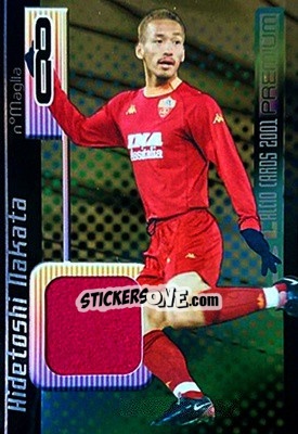 Sticker Hidetoshi Nakata - Calcio Cards 2000-2001 Premium n. C5 - Panini