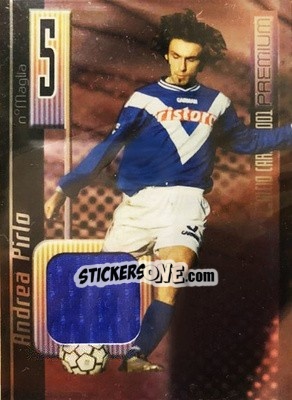 Sticker Andrea Pirlo - Calcio Cards 2000-2001 Premium n. C6 - Panini