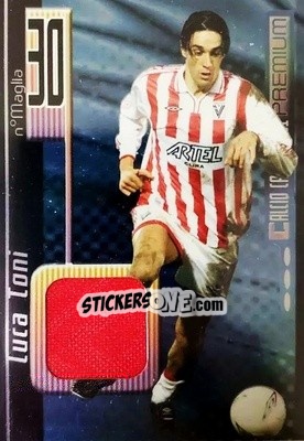 Sticker Luca Toni - Calcio Cards 2000-2001 Premium n. C8 - Panini