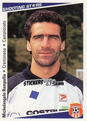 Cromo Michelangelo Rampulla - Shooting Stars Calcio 1991-1992 - Merlin