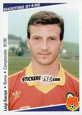 Cromo Luigi Garzya - Shooting Stars Calcio 1991-1992 - Merlin