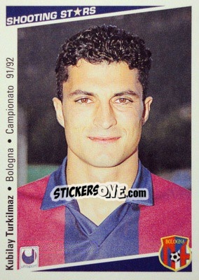 Figurina Kubilay Turkyilmaz - Shooting Stars Calcio 1991-1992 - Merlin