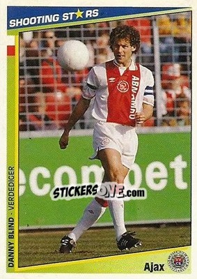 Sticker Blind - Shooting Stars Holland 1992-1993 n. 2 - Merlin