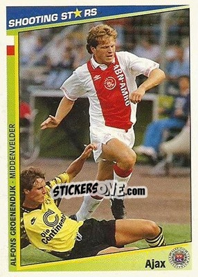 Sticker Groenendijk - Shooting Stars Holland 1992-1993 n. 7 - Merlin