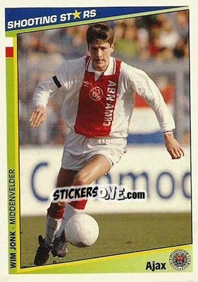 Sticker Jonk - Shooting Stars Holland 1992-1993 n. 8 - Merlin