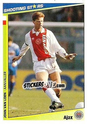 Sticker Van Loen - Shooting Stars Holland 1992-1993 n. 11 - Merlin