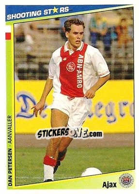 Sticker Petersen - Shooting Stars Holland 1992-1993 - Merlin