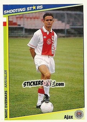 Cromo Overmars - Shooting Stars Holland 1992-1993 - Merlin