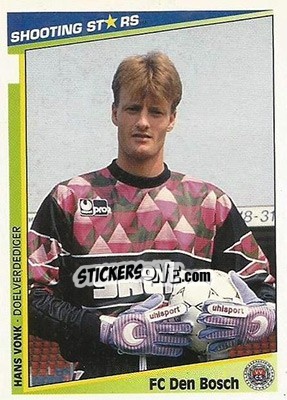 Sticker Vonk - Shooting Stars Holland 1992-1993 n. 19 - Merlin