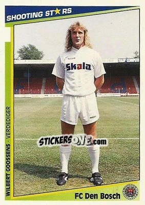 Sticker Goossens - Shooting Stars Holland 1992-1993 - Merlin