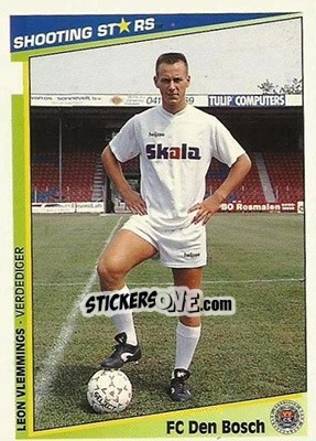 Sticker Vlemmings - Shooting Stars Holland 1992-1993 n. 25 - Merlin