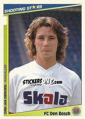 Sticker Derksen - Shooting Stars Holland 1992-1993 - Merlin