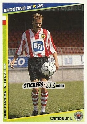 Sticker Dantuma - Shooting Stars Holland 1992-1993 - Merlin