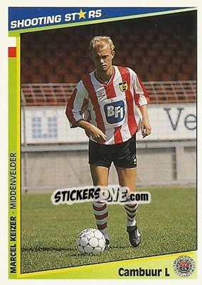 Sticker Keizer - Shooting Stars Holland 1992-1993 n. 37 - Merlin