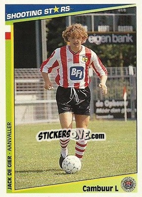 Sticker de Gier - Shooting Stars Holland 1992-1993 - Merlin