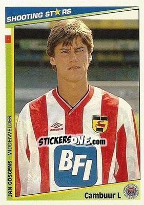 Sticker Gösgens - Shooting Stars Holland 1992-1993 - Merlin