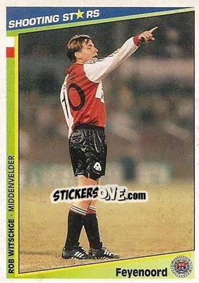 Cromo Witschge - Shooting Stars Holland 1992-1993 - Merlin