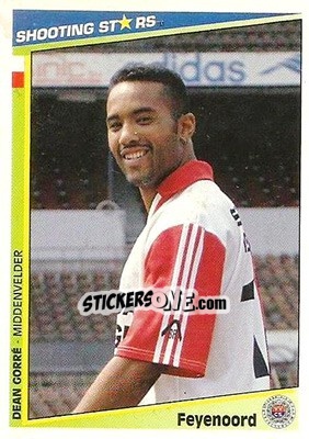 Sticker Gorre - Shooting Stars Holland 1992-1993 n. 56 - Merlin