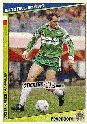 Sticker Kiprich - Shooting Stars Holland 1992-1993 - Merlin