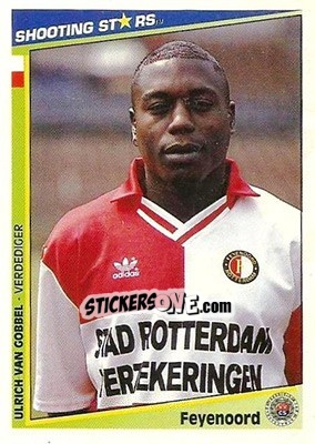 Sticker Van Gobbel - Shooting Stars Holland 1992-1993 - Merlin