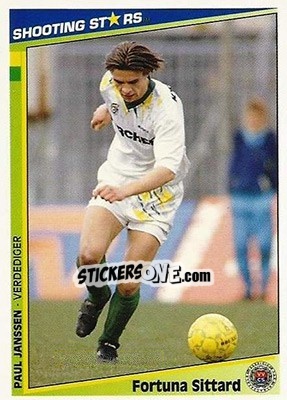 Cromo P. Janssen - Shooting Stars Holland 1992-1993 - Merlin