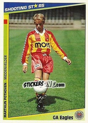 Sticker Pothoven - Shooting Stars Holland 1992-1993 - Merlin